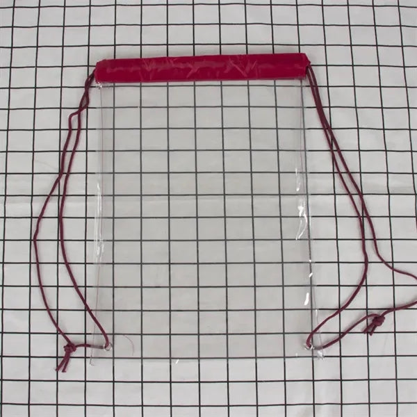Clear Drawstring Backpack