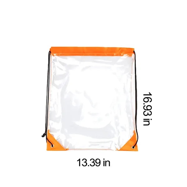 Clear Drawstring Backpack