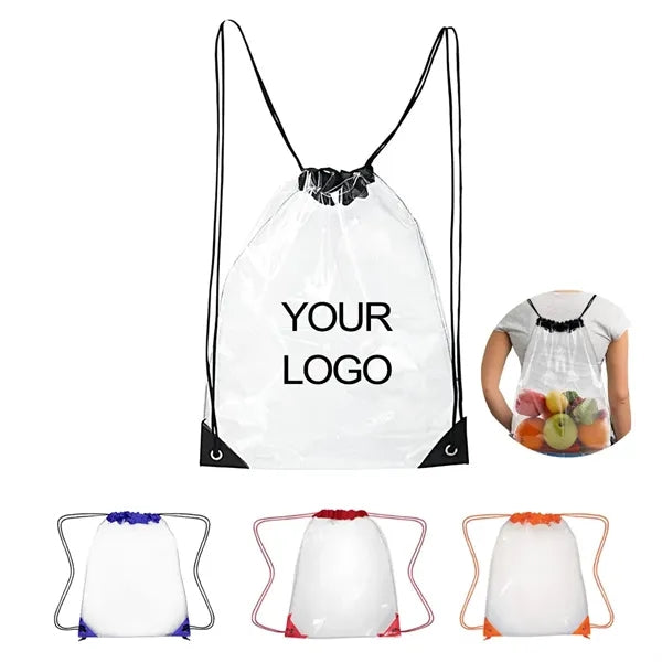 Clear Drawstring Backpack