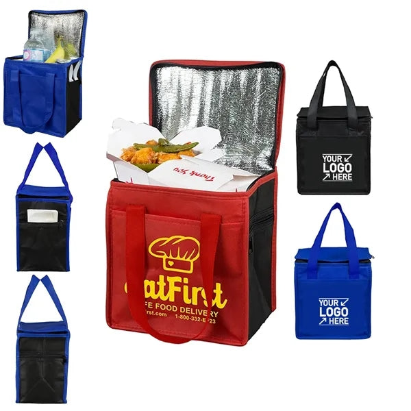 Thermal Food Carrier Insulated Cooler Lunch Bag