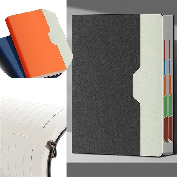A5 PU Business Strap Notebook (5.8"x8.3")