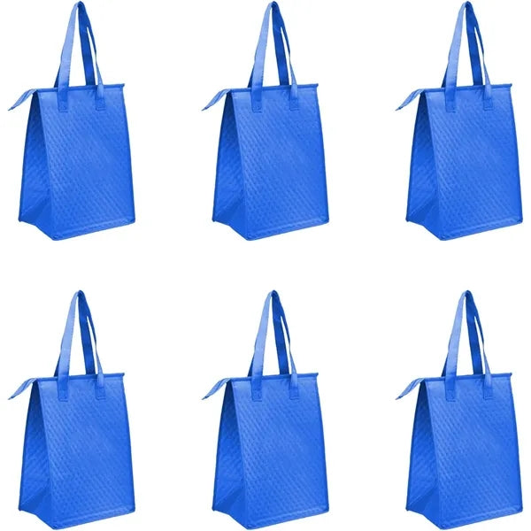 Non-Woven Lunch Cooler Thermal Grocery Tote Bag