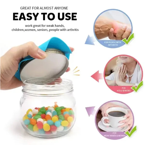 Multi-Purpose Round Silicone Kitchen Jar Opener