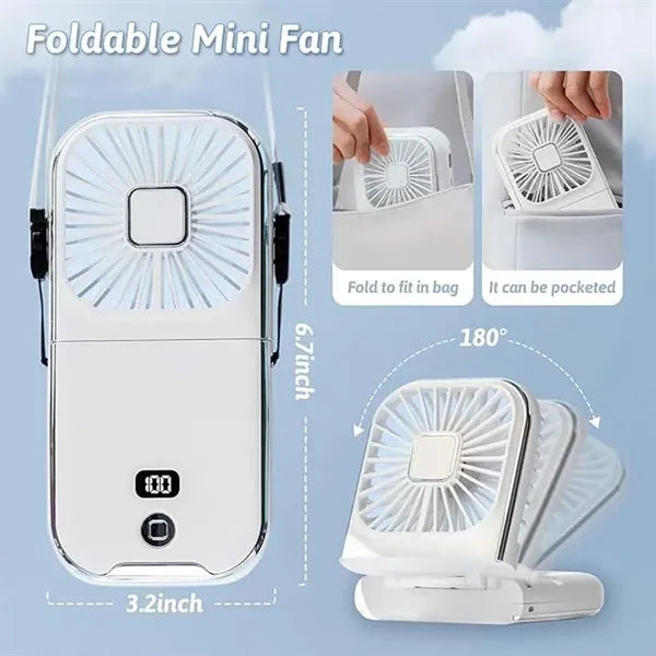 5 in 1 Portable Foldable Fan