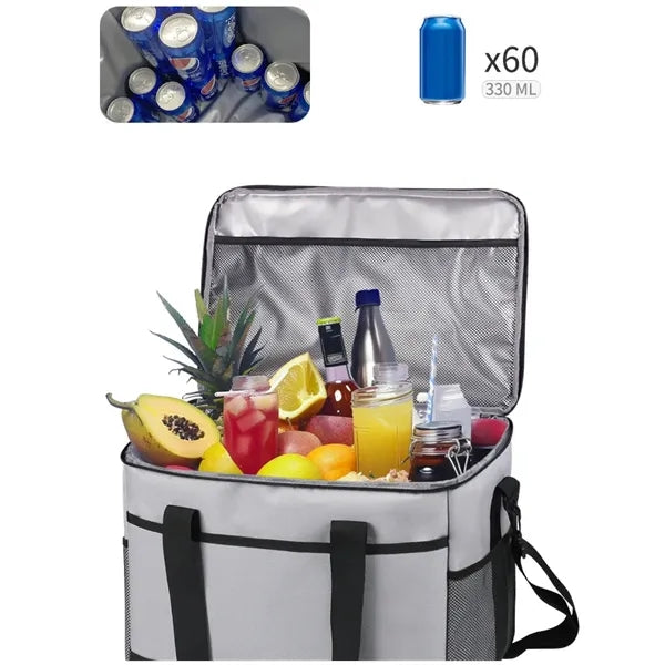 Large Cooler Collapsible Insulated Lunch Bags 35 L