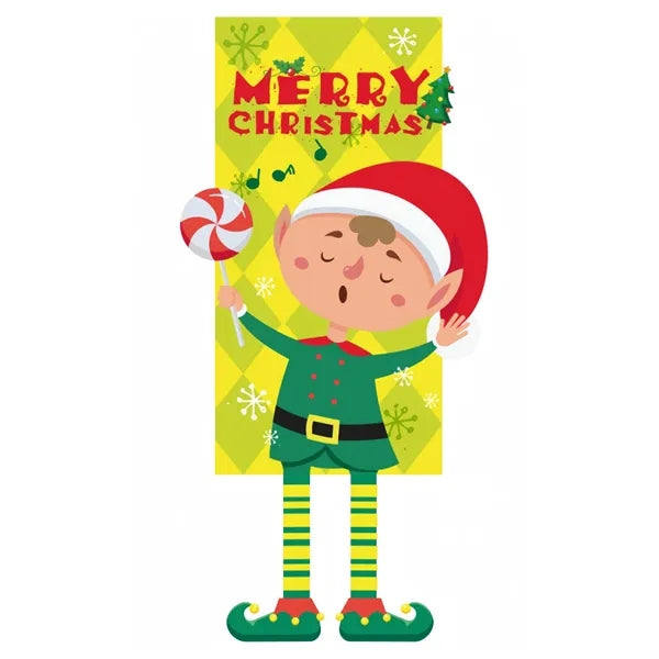 Merry Christmas Hanging Flag