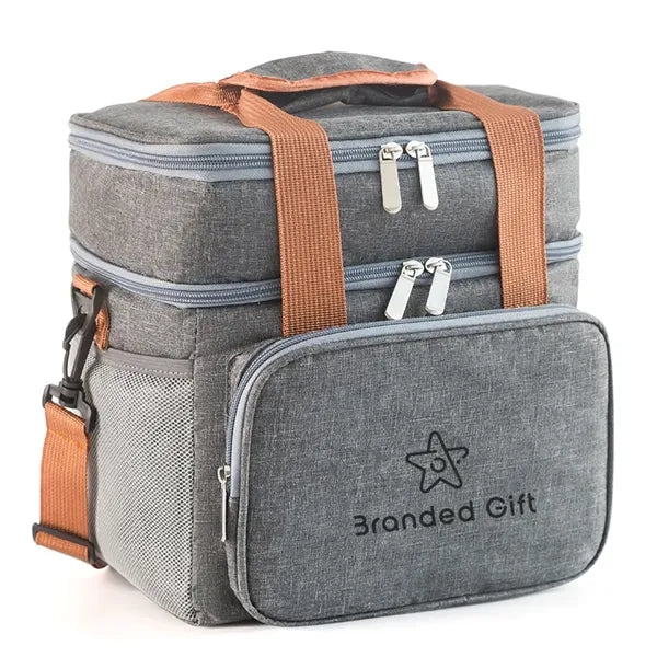 Double Compartment Lunch bag