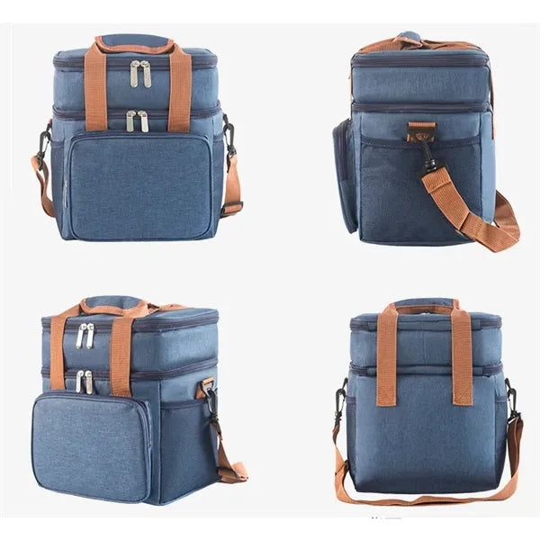 Double Compartment Lunch bag