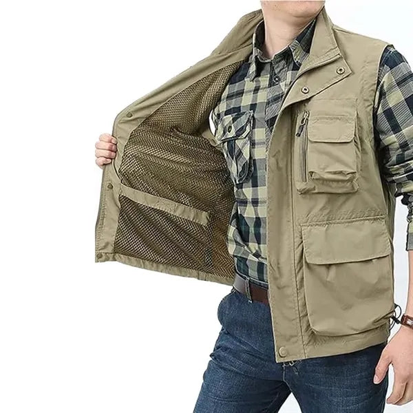 Summer Outdoor Lightweight Utility Vest