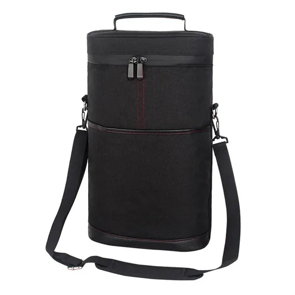 2 Bottle Insulated Portable Oxford Wine Bag
