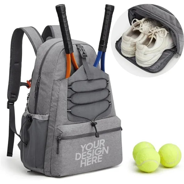 Tennis Backpack W/ Shoe Compartment