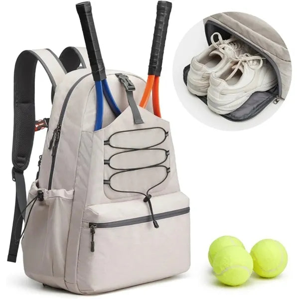 Tennis Backpack W/ Shoe Compartment
