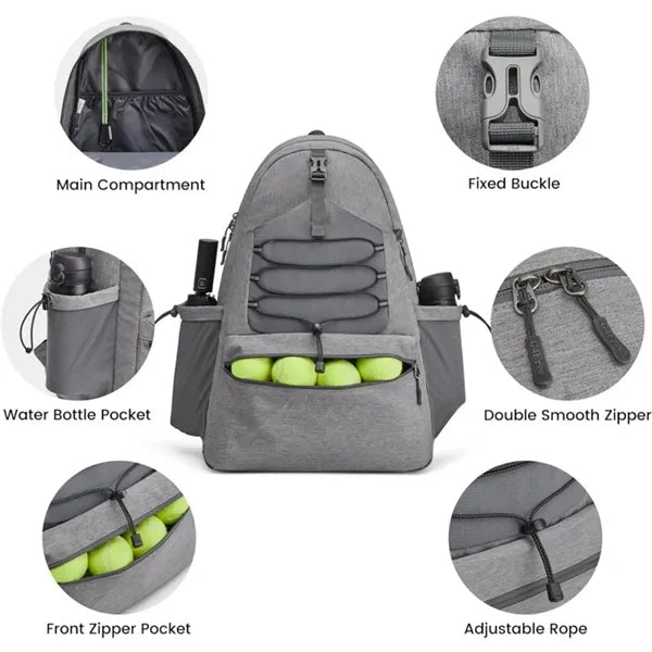 Tennis Backpack W/ Shoe Compartment
