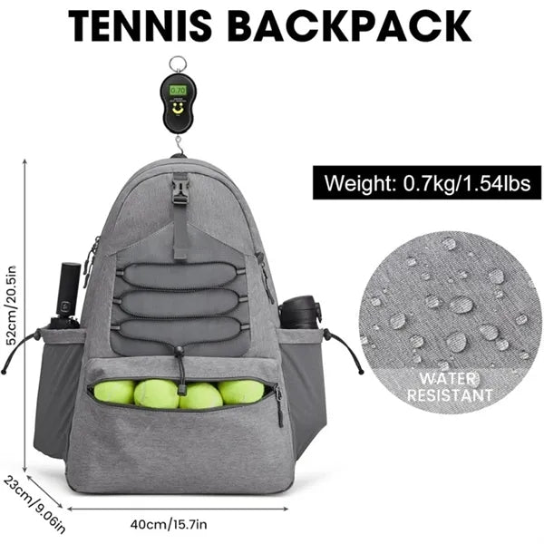 Tennis Backpack W/ Shoe Compartment