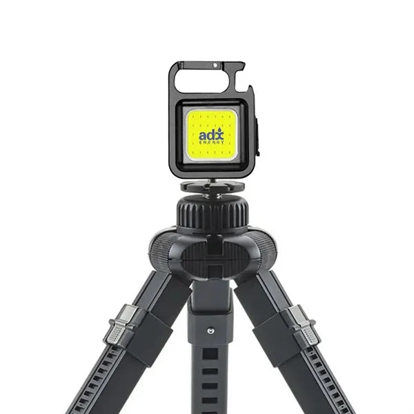 Aluminum IPX4 COB Multi-Function Flashlight