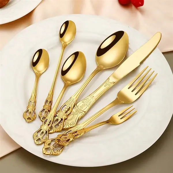 Stainless steel knife, fork and spoo Set