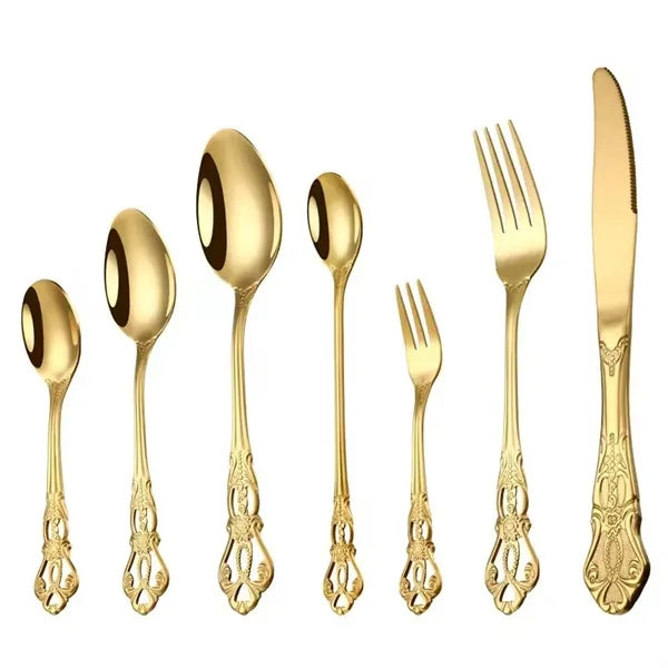 Stainless steel knife, fork and spoo Set