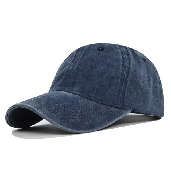 Washed Cotton Retro Baseball Caps & Six Panels Hat