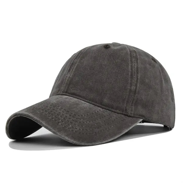 Washed Cotton Retro Baseball Caps & Six Panels Hat