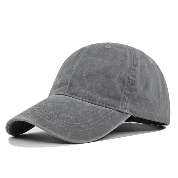 Washed Cotton Retro Baseball Caps & Six Panels Hat