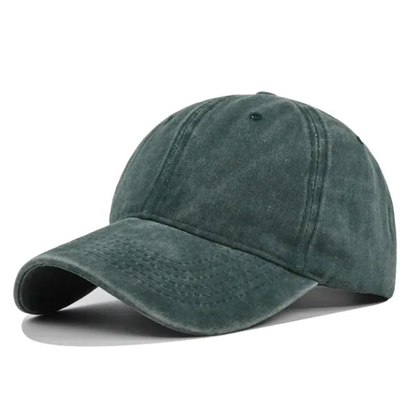 Washed Cotton Retro Baseball Caps & Six Panels Hat