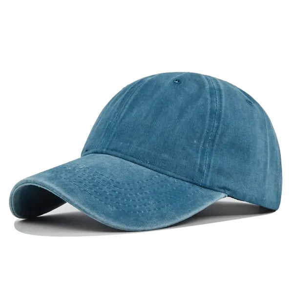 Washed Cotton Retro Baseball Caps & Six Panels Hat