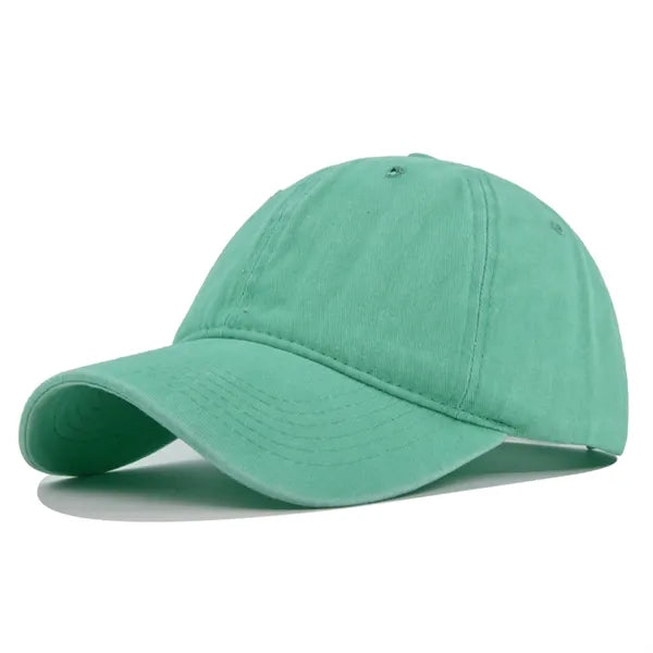 Washed Cotton Retro Baseball Caps & Six Panels Hat