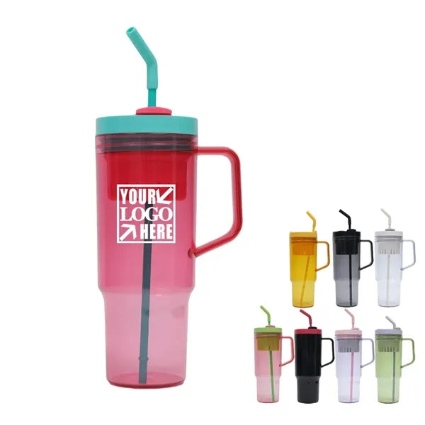 40 oz Clear Dual-Tone Insulated Tumbler