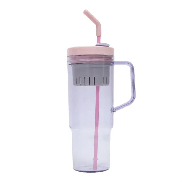 40 oz Clear Dual-Tone Insulated Tumbler