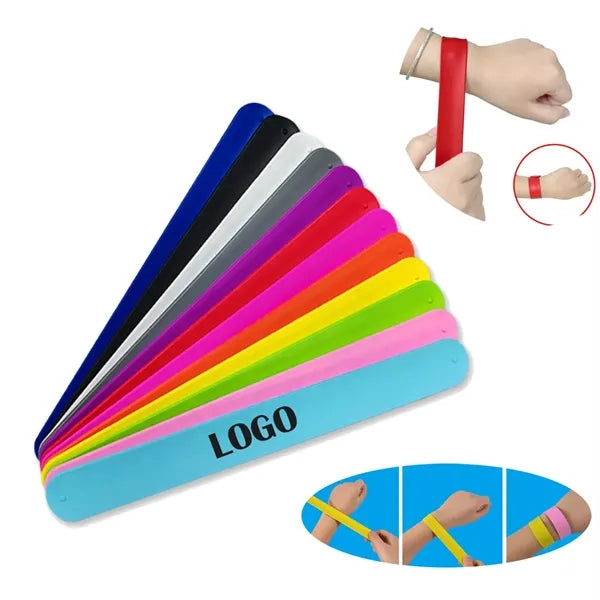 Solid Color Silicone Customizable Snap Rings