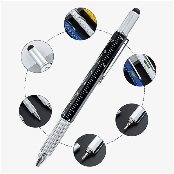 Metal 6-in-1 Stylus Pen