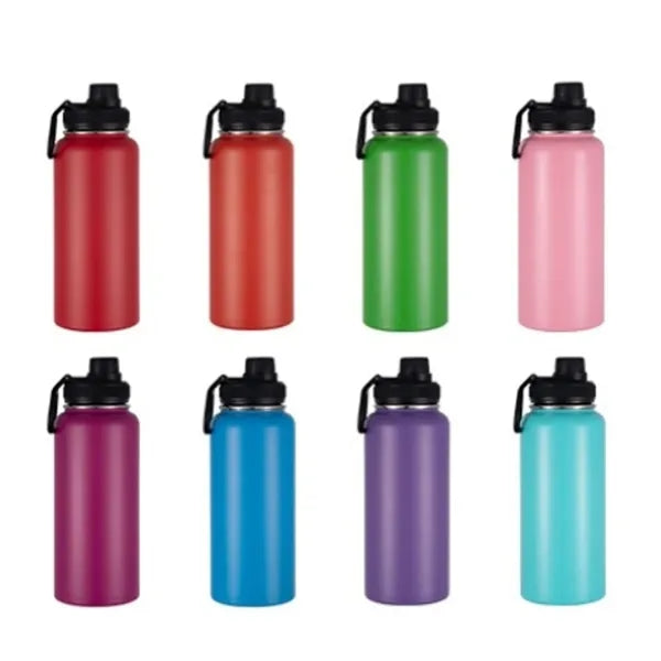 40 oz Stainless Steel Water Bottles W/ Magnetic Phone Holder