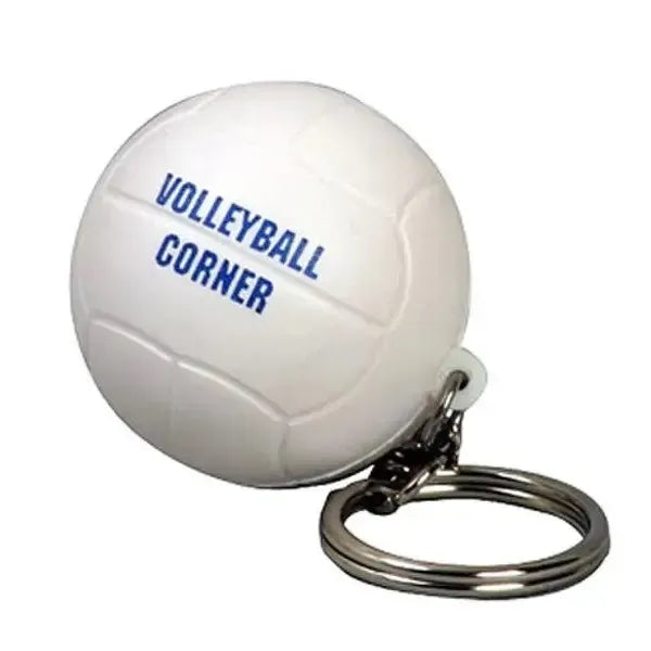 Volleyball/Star/Smile Face Stress Reliever Key Chain