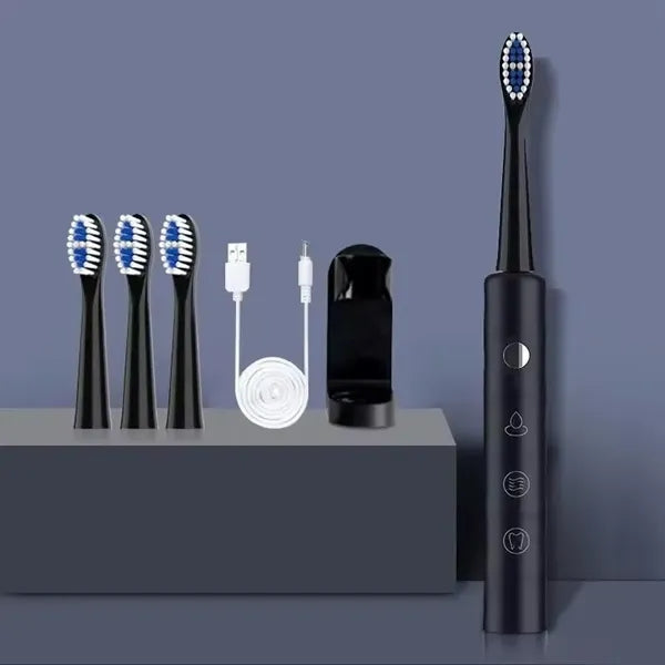 6 Modes USB Rechargeable Washable Sonic Electric Toothbrush