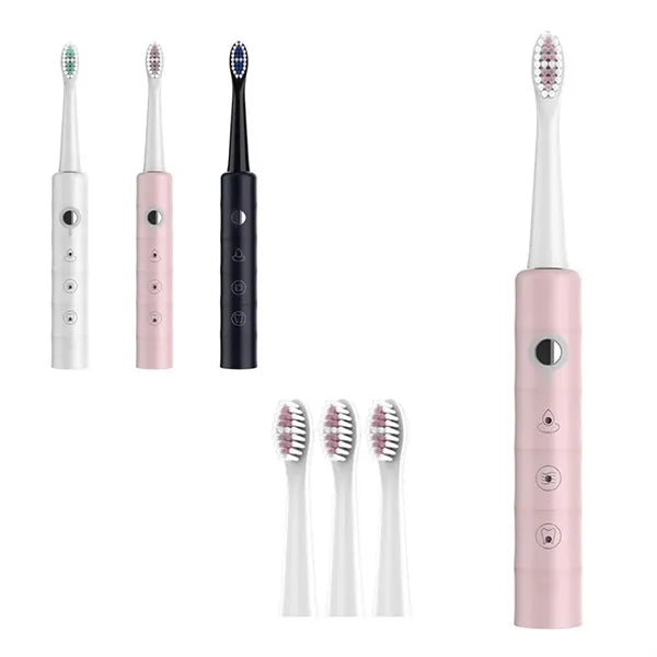 6 Modes USB Rechargeable Washable Sonic Electric Toothbrush