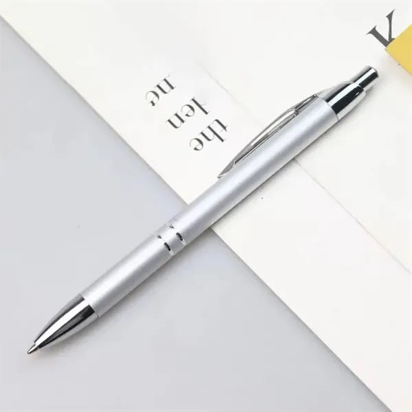 Classic luxury aluminum rod ballpoint pen