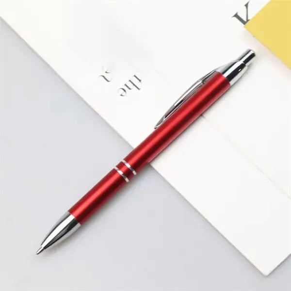 Classic luxury aluminum rod ballpoint pen