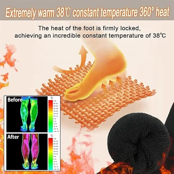Warm Winter Thermal Thick Cushion Hiking Socks