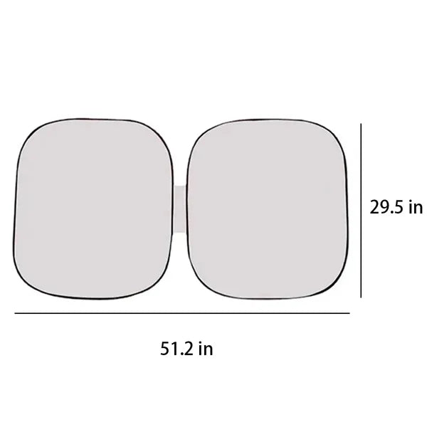 Car Window Windshield Block UV Rays Sunshade Sun Visor