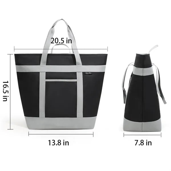 Outdoor Picnic Insulated Tote Aluminum Foil Thermal Bag