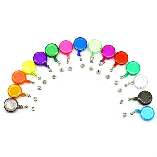 Round badge reel