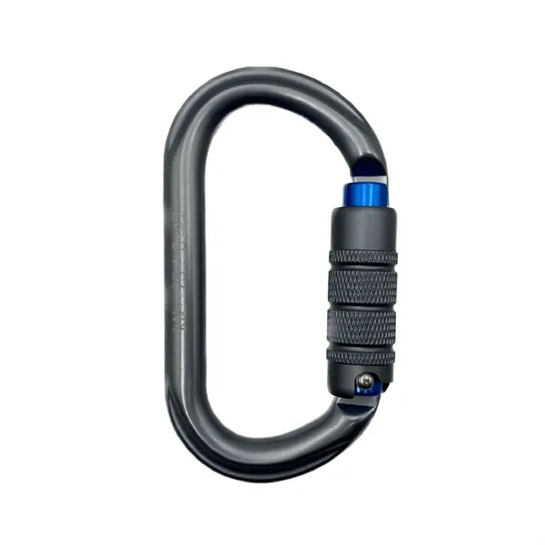 D Ring Triple Gate Aluminum Carabiner