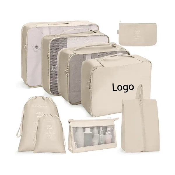 9Pcs Travel Packing Organizers
