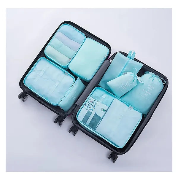 9Pcs Travel Packing Organizers