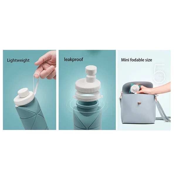 20Oz Silicone Foldable Bottle