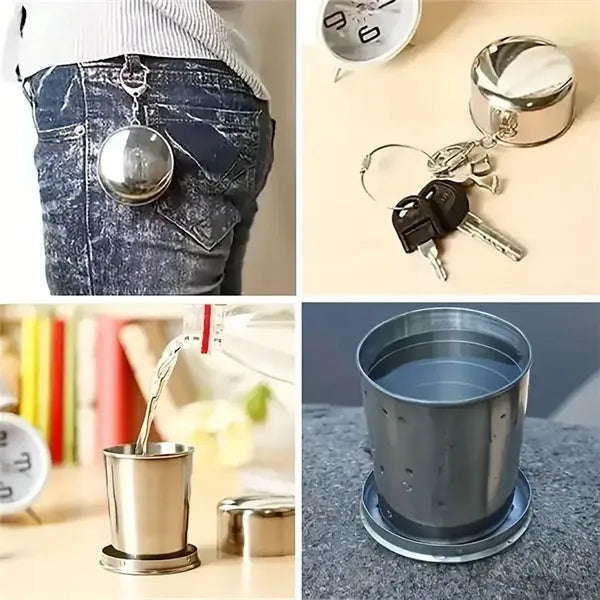 Stainless Steel Folding Cup