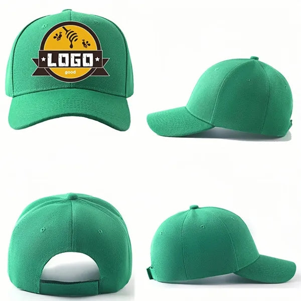 Solid baseball cap