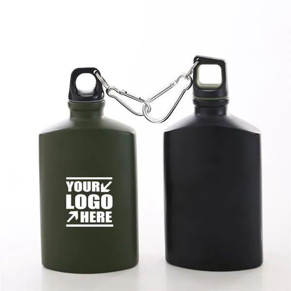 Outdoor Flat Kettle Carry Camping With Hook Sports
