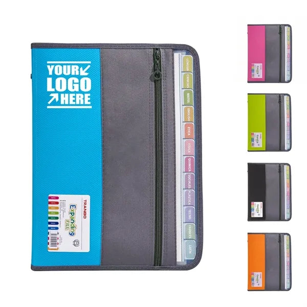 File Folder With Zipper