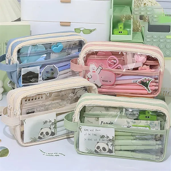 Clear Pencil Case Multifunction
